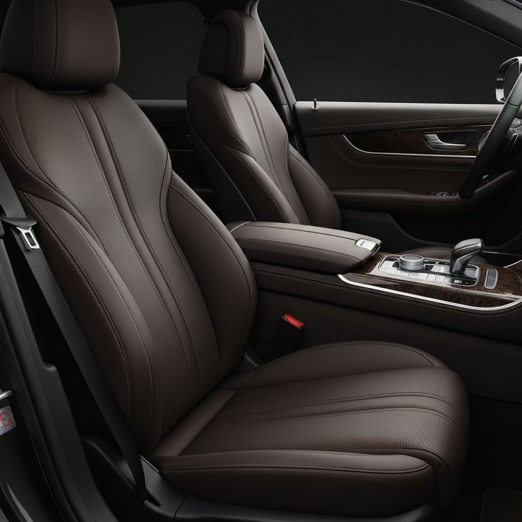 Interior de vehículo premium